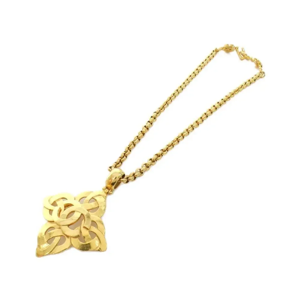 CHANEL Gold Necklace